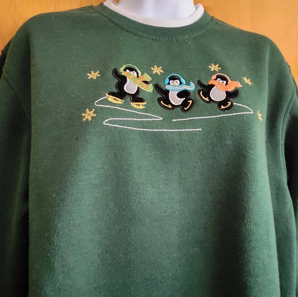 Bobbie Brooks Christmas Sweatshirt 6/8 Vintage
